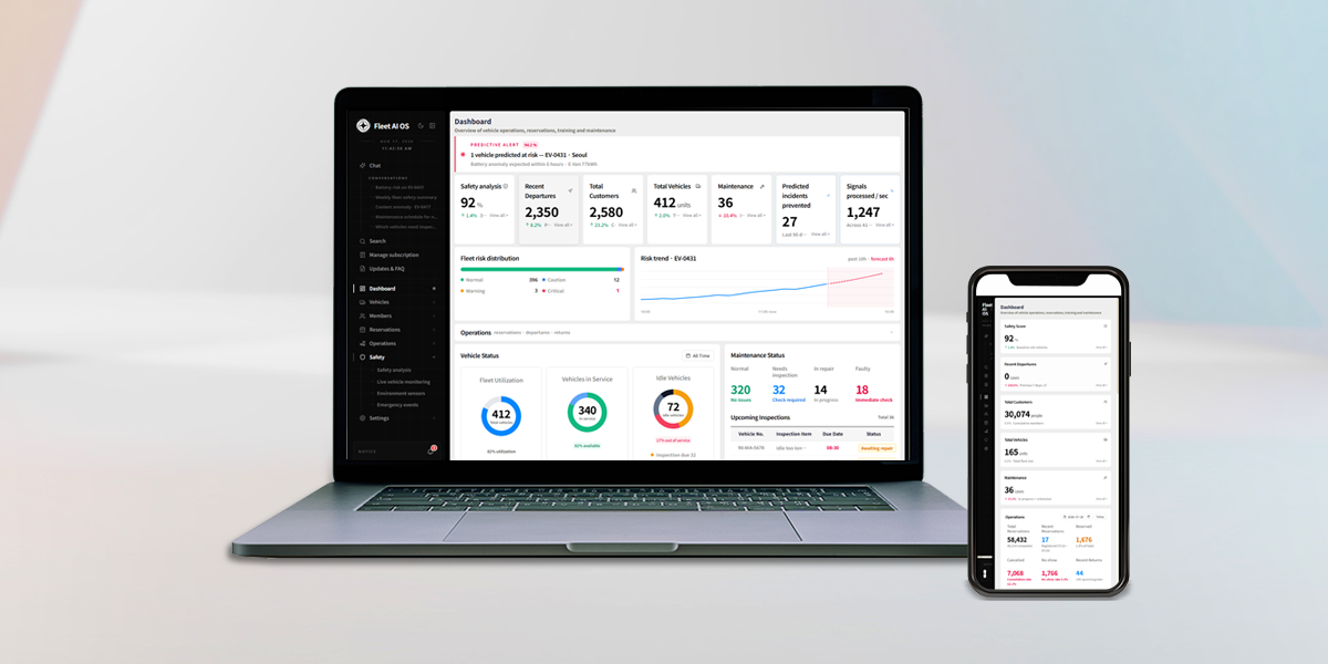 Fleet AI OS dashboard